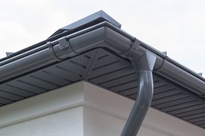 Close-up of Gutter Cover
